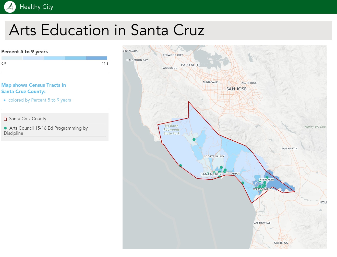 Santa Cruz Community Data Mapping Project